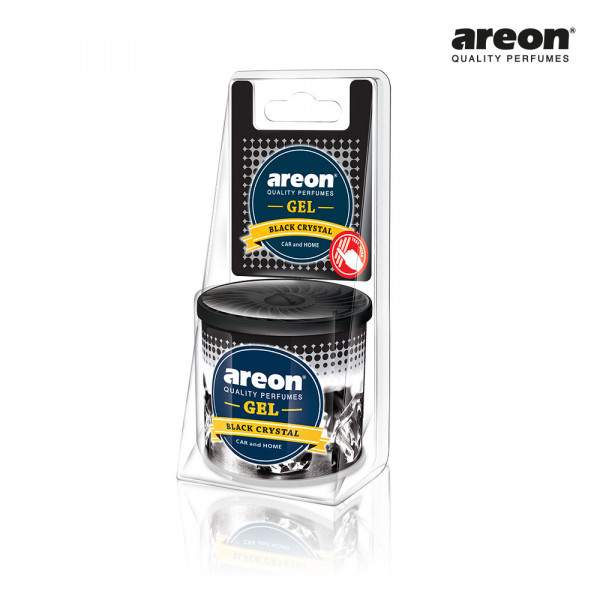 AREON GEL CAN BLISTER BLACK CRYSTAL