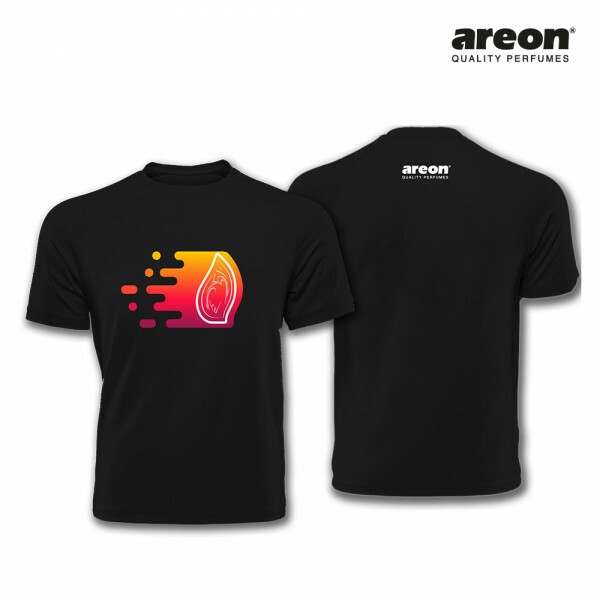 CAMISA AREON PRETA EST. COLORIDA TAM XXG