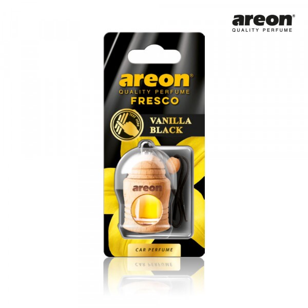 AREON FRESCO VANILLA BLACK BAUNILHA PRETO